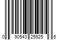 Barcode Image for UPC code 090543259256