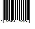 Barcode Image for UPC code 0905434000674