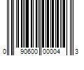 Barcode Image for UPC code 090600000043