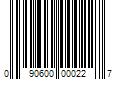 Barcode Image for UPC code 090600000227