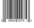 Barcode Image for UPC code 090600000753