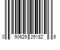 Barcode Image for UPC code 090625251826