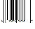 Barcode Image for UPC code 090669000077