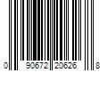 Barcode Image for UPC code 090672206268