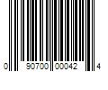 Barcode Image for UPC code 090700000424