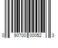 Barcode Image for UPC code 090700000523