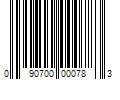 Barcode Image for UPC code 090700000783