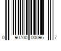 Barcode Image for UPC code 090700000967