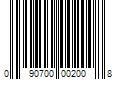 Barcode Image for UPC code 090700002008