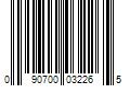 Barcode Image for UPC code 090700032265