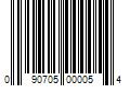 Barcode Image for UPC code 090705000054