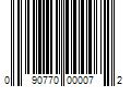 Barcode Image for UPC code 090770000072