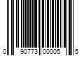 Barcode Image for UPC code 090773000055