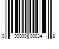 Barcode Image for UPC code 090800000348