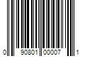 Barcode Image for UPC code 090801000071