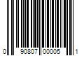 Barcode Image for UPC code 090807000051