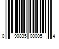 Barcode Image for UPC code 090835000054