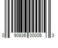 Barcode Image for UPC code 090836000053