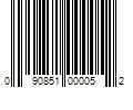 Barcode Image for UPC code 090851000052