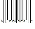 Barcode Image for UPC code 090900000392