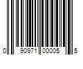 Barcode Image for UPC code 090971000055