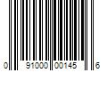 Barcode Image for UPC code 091000001456