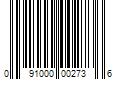 Barcode Image for UPC code 091000002736