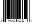 Barcode Image for UPC code 091000003504