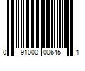 Barcode Image for UPC code 091000006451