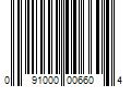 Barcode Image for UPC code 091000006604