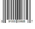 Barcode Image for UPC code 091000006857