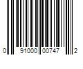 Barcode Image for UPC code 091000007472