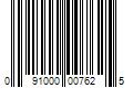 Barcode Image for UPC code 091000007625