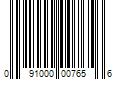 Barcode Image for UPC code 091000007656