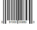 Barcode Image for UPC code 091000008530