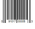 Barcode Image for UPC code 091017000053