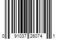 Barcode Image for UPC code 091037260741