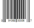 Barcode Image for UPC code 091058000067