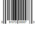 Barcode Image for UPC code 091073000073