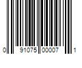 Barcode Image for UPC code 091075000071