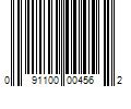 Barcode Image for UPC code 091100004562