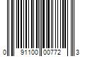 Barcode Image for UPC code 091100007723