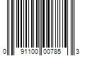 Barcode Image for UPC code 091100007853