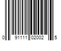 Barcode Image for UPC code 091111020025