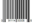 Barcode Image for UPC code 091114000055