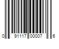 Barcode Image for UPC code 091117000076