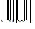 Barcode Image for UPC code 091121000062