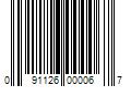 Barcode Image for UPC code 091126000067