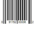 Barcode Image for UPC code 091152000062