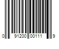 Barcode Image for UPC code 091200001119